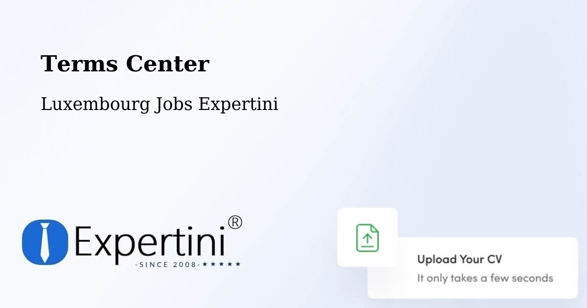 Terms of Service – Mertert - Luxembourg Jobs Expertini